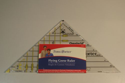 FLYING GEESE RULER BY FONS & PORTER